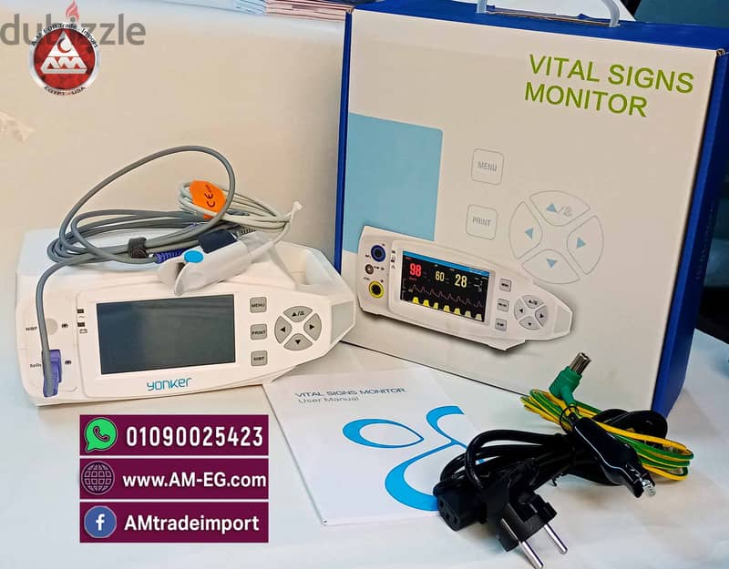 بلص ديسكتوب يونكر لقياس الأكسجين والنبض Yonker desktop pulse oximeter 0