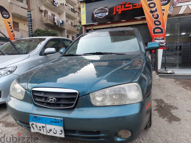 Hyundai Avante 2000 هيونداي افانتي خليجي حره 0