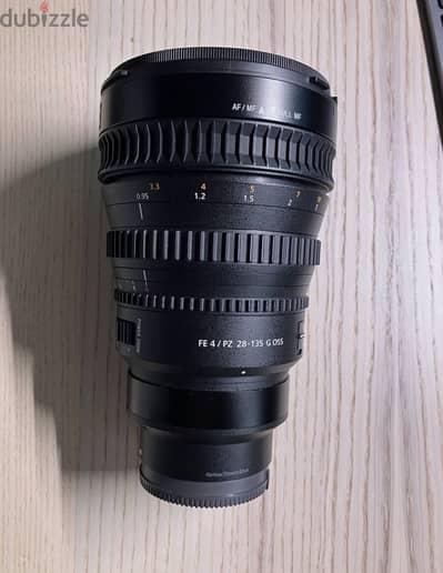 Sony FE PZ 28-135mm f/4 G OSS Lens (POWER ZOOM & STABILIZATION)