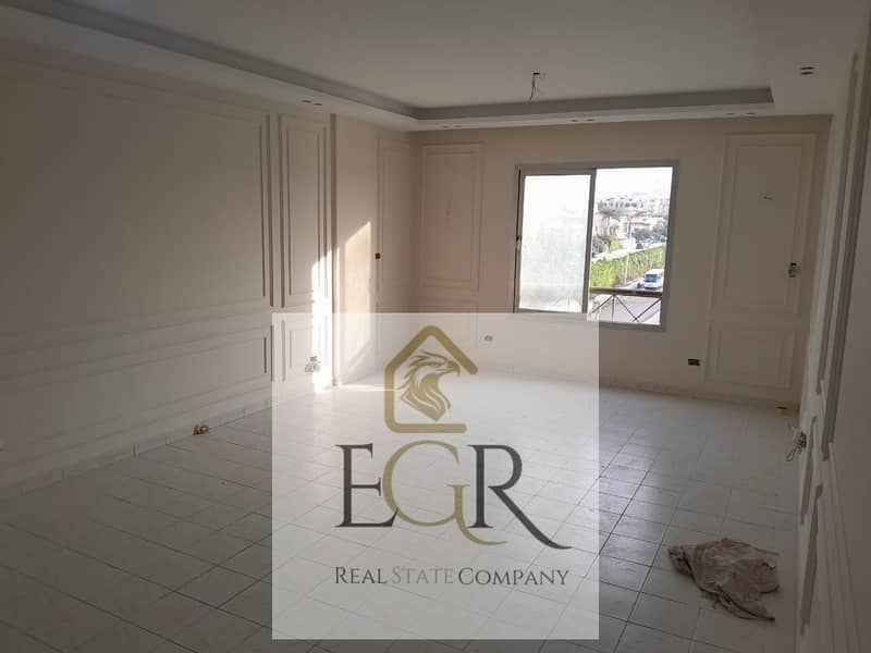 The cheapest 90 m apartment for sale in Al Rehab City, special finishing, 0