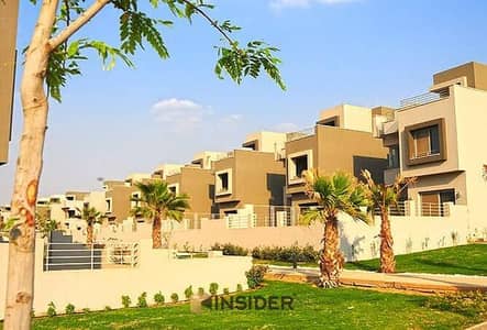 توين هاوس للبيع في بالم هيلز التجمع الخامس - Twin House in Palm Hills