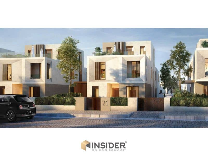 Town House Corner For Sale with very prime Location in Villette Sodic Semi finished 0