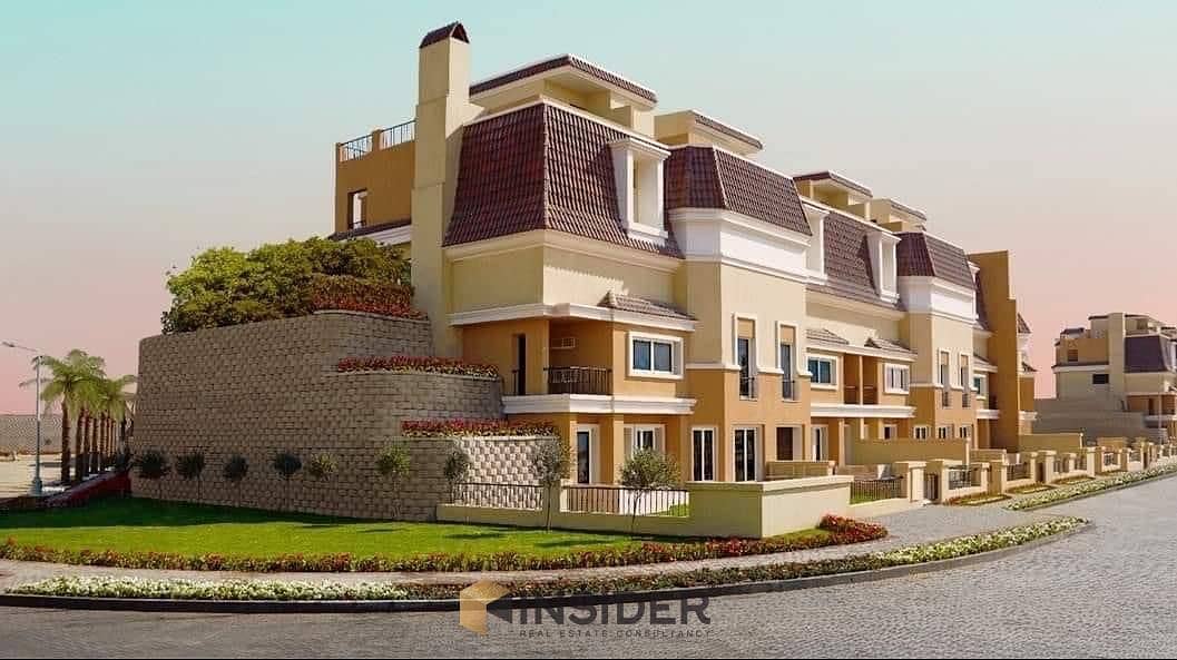 Villa open view , Ready to move for sale in Sarai - New cairo fifth settlement 0