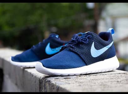 Nike roshe run navy blue original