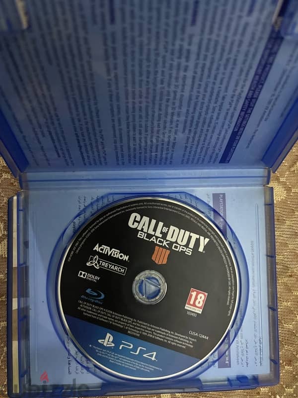 uncharted collection , Gta V , call of duty black ops 4 Ps4 used CD 2