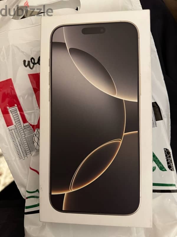 iPhone 16 pro max 256 gb (new) 1