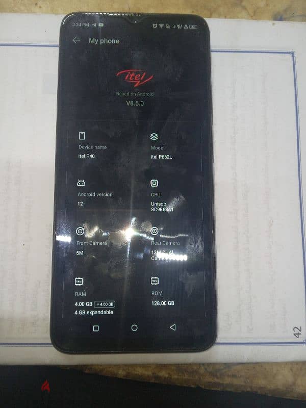 itel p40 4