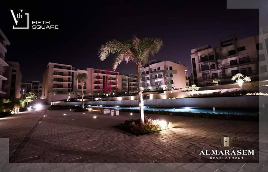 Receive immediately a finished apartment in Fifth Square Compound, Al Marasem, Fifth Settlement, at the old price 0