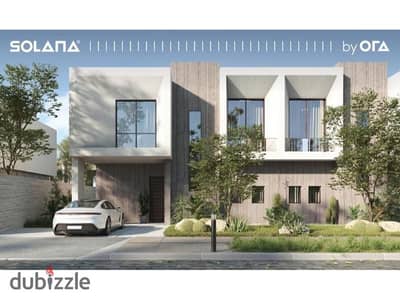 Townhouse villa for sale in Solana Ora Compound, New Zayed, ultra modern finishing