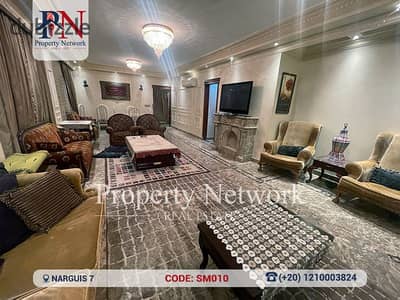 Fully Finished 335 m² Roof Apartment in Nargis 7 – New Cairo , For Sale ,1 dedicated parking slot