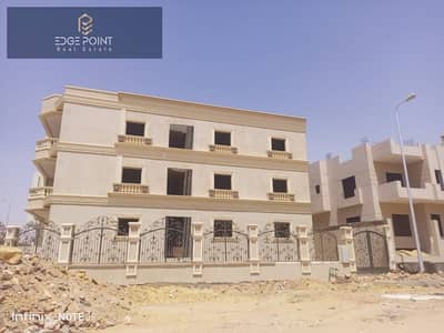 Apartment for sale in Qarnful Villas, on the garden, Bahri, immediate delivery, 12-month installments, second number from the northern 90th, Al Rehab