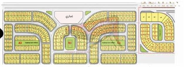 اكتوبر بيت الوطن شمال النادي 525متر علي رئيسي داخلي