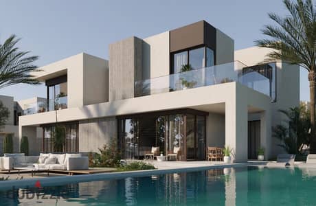 Villa 3, prime location, fully finished, 5% down payment and installments over 9 years