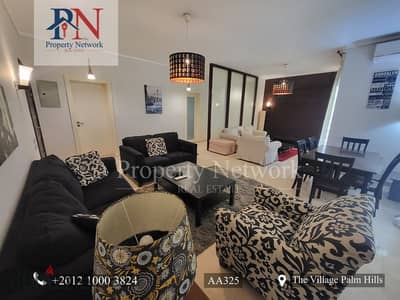 Fully Furnished Apartment 148m ,for Rent in The Village Compound - Palm Hills, 5th Settlement