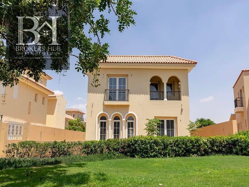 فيلا للبيع باطول فتره سداد بافضل كمبوند فى التجمع Villa for sale with the longest payment period in the best compound in El Tagamoa. 0