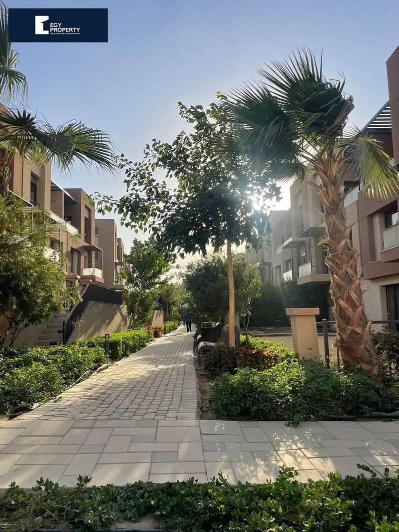 District 5 Crescent Walk Compound - New Cairo 6th Settlement By Marakez Apartment For Sale With Prime Location And Installments Over 10 Years Own Now 0