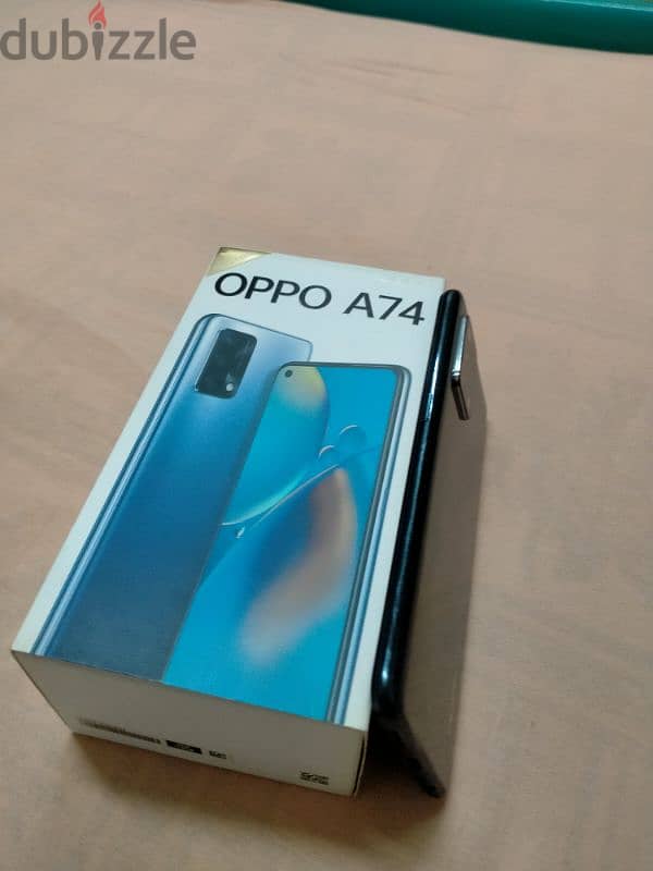 oppo a74 128/6+4 كسر زيرو معا كل حجتة الأصلية 2