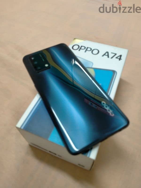 oppo a74 128/6+4 كسر زيرو معا كل حجتة الأصلية 7