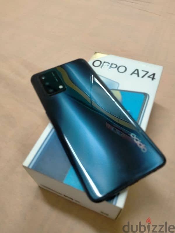 oppo a74 128/6+4 كسر زيرو معا كل حجتة الأصلية 8