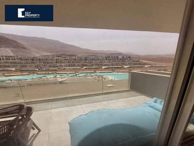 3-bedroom chalet Ready for showing for sale in Monte Galala, Sokhna, with lowest installment over 8 years