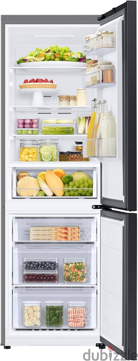 Samsung RB34C6BOE12/MR No Frost Refrigerator 340L - 12 Cubic Feet with 1