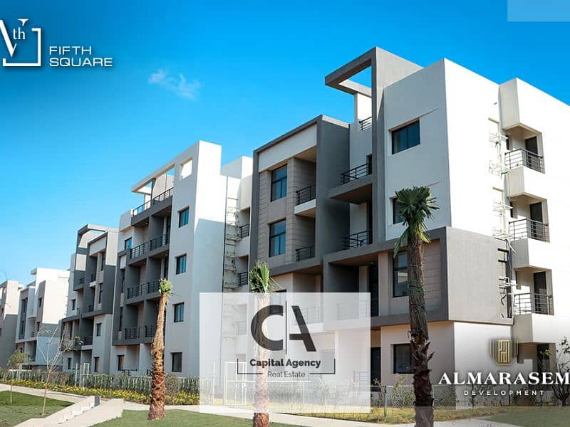 Apartment for sale Ready To Move fully finished with air conditioners in Fifth Square Al Marasem Compound in the heart of the Fifth Settlement 0