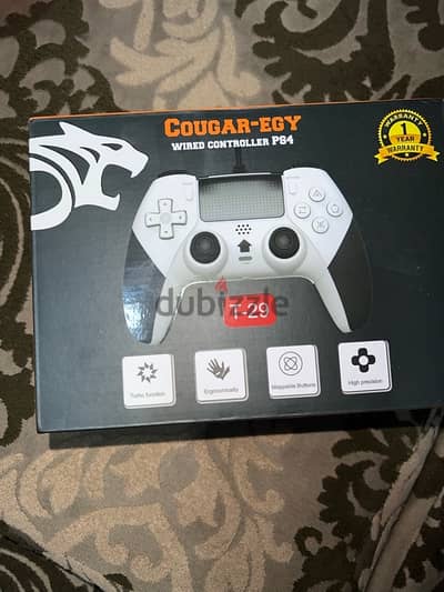 COUGAR-EGY T29 Vibration Wired Controller for PC WHITE