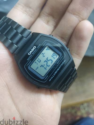 Casio B640W Watch - Black