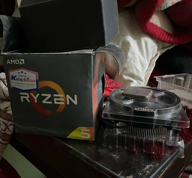 معالج ryzen 1600 af بالمروحة حالة جيدة 4