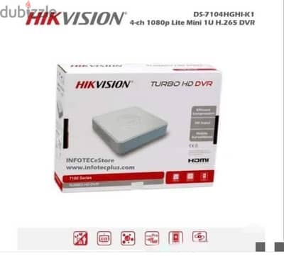 جهاز تسجيل DVR ٨ مخرج Hikvision