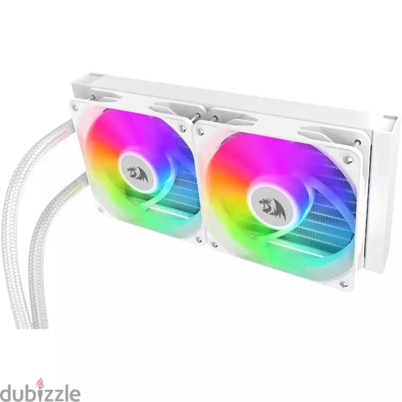 Redragon Liquid Cooler CCW-3011 ARGB 240mm - White Cooler AM4 AM5 2