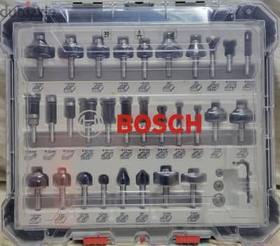 Bosch Router Bits طقم بنط راوتر بوش