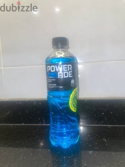 Powerade Mountain Blast Rabbit special drink