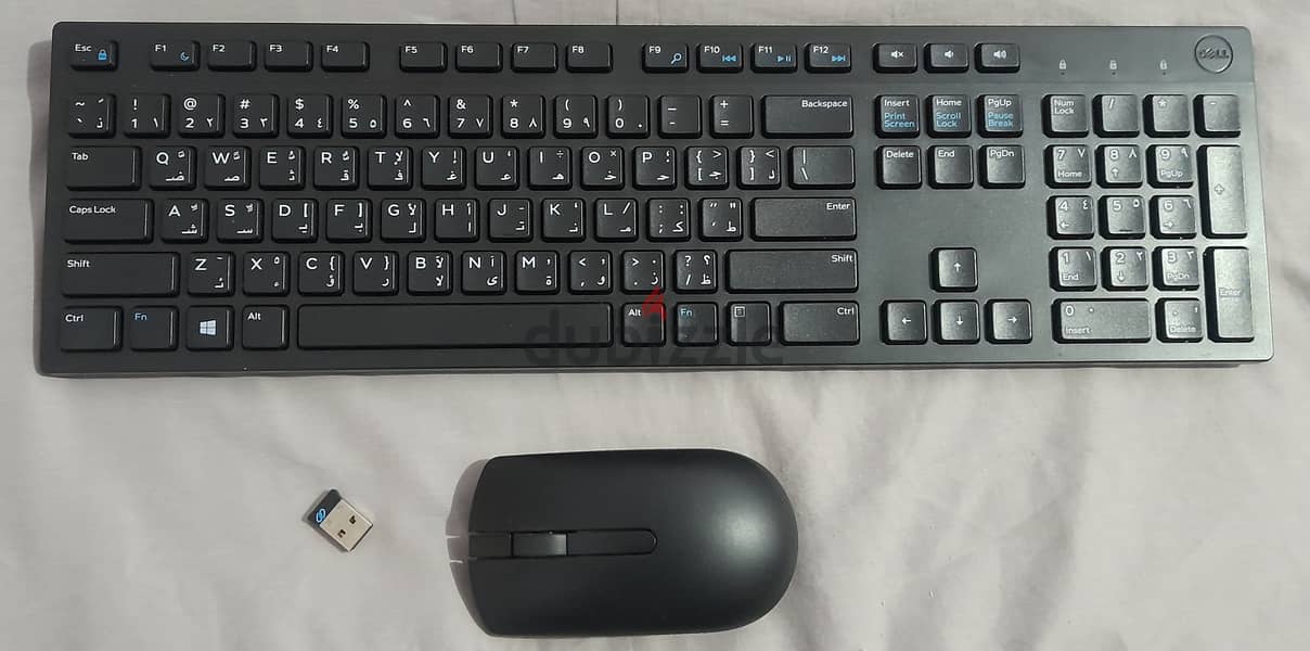 keyboard & mouse wireless dell / كيبورد & ماوس وايرلس ديل 5