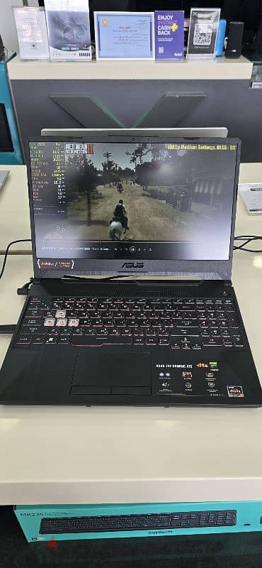 ASUS TUF Gaming a15 RTX 4060 8GB VRAM RYZEN 7 7435HS