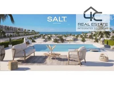 Chalet or sale 95 m in compound Salt  North Coast special view with installment  under market price