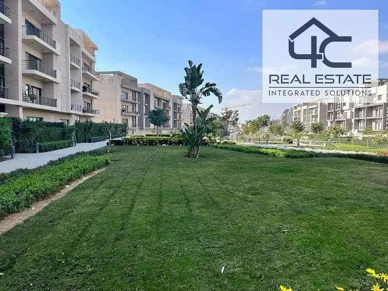 View Landscape apartment 205 m 3 bedrooms and fully finished with air conditioners with down payment and installments for sale in Fifth Square 0