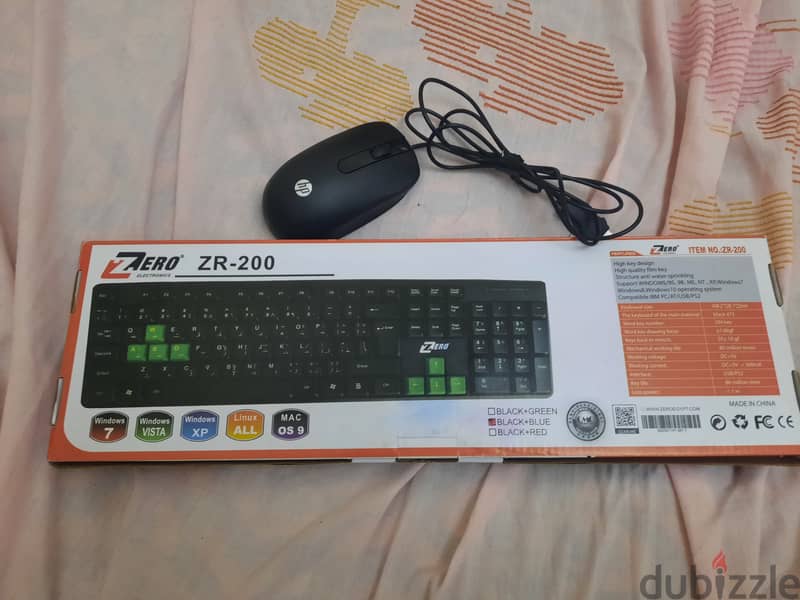 Mouse hp and keyboard zero for just 400 text WhatsApp:01094062640 0