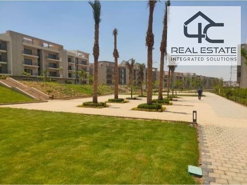 For sale apartment 130m 2 bedrooms delivery 8 months fully finished with Acs down payment 4 million , installments 6 years in compound fifth square 0