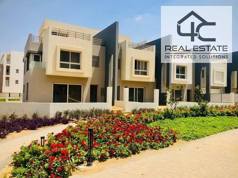 Townhouse Middle 208m For Sale view Landscape 3 Bedrooms With The Lowest Down Payment And Installments In Hyde Park Fifth Settlement 0