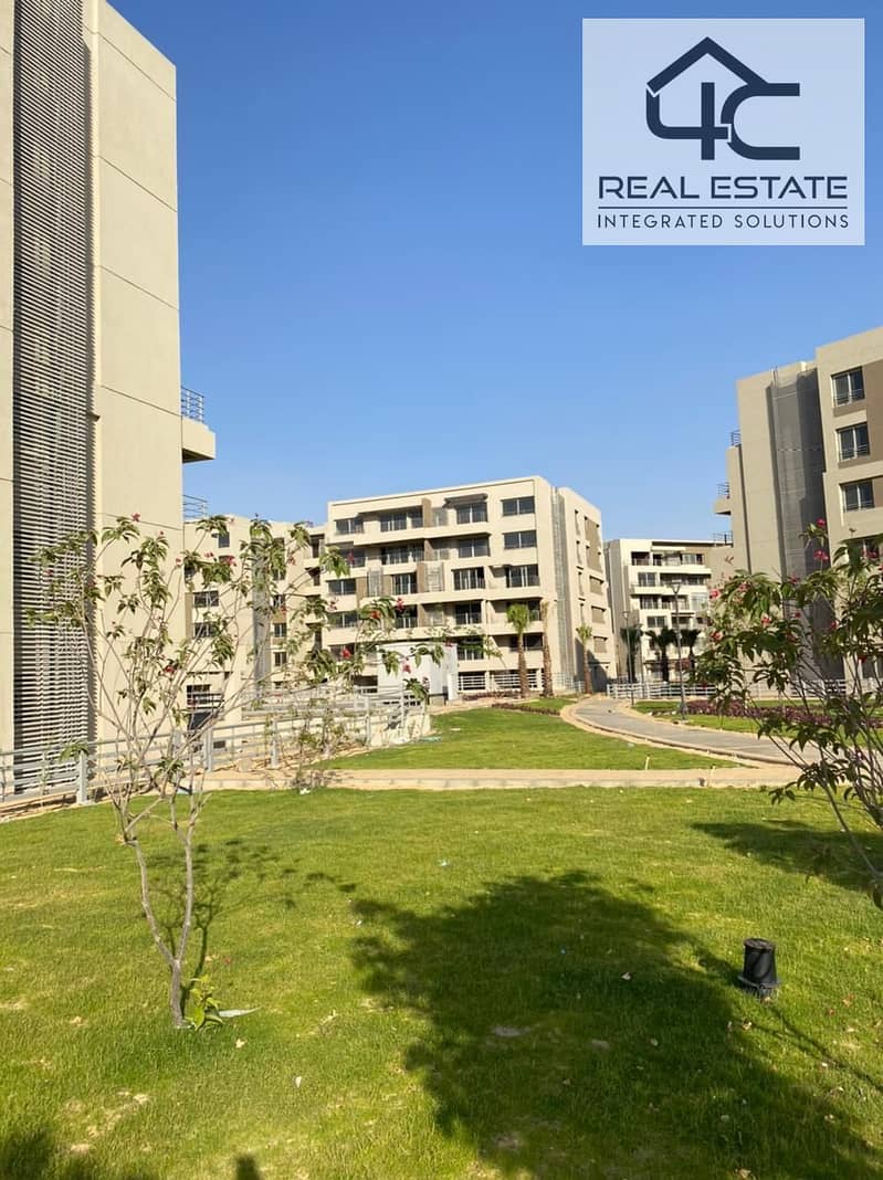 At the lowest price Apartment 148m fully finished for sale, ready to move in Capital Gardens Palm Hills Company 0