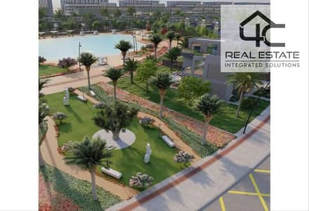 Villa town house semi finished 285 m with lake view for sale with down payment and instalments in saada  compound delivery 2026