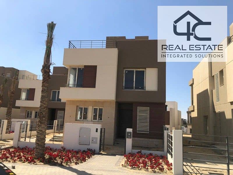 Standalone villa for sale in Palm Hills New Cairo, prime location 384 m and land area 522 m 0