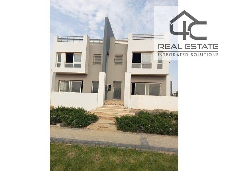 Villa Twin house Direct on land scape for sale in Hyde Park with down payment and installments delivery 2026 0