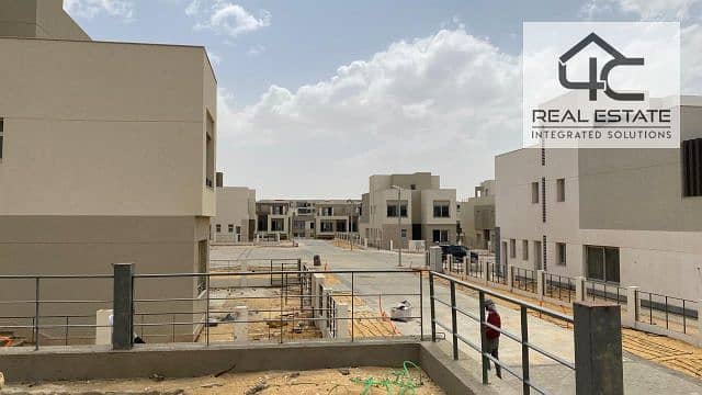 A Villa stand alone Type D ready to move with the lowest down payment and installments in market for sale in Palm Hills New Cairo 0