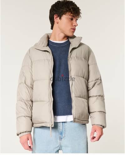 Hollister Boxy Puffer Jacket