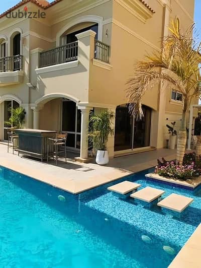 For quick sale, villa with Ready to move in El Patio Prime La Vista El Shorouk