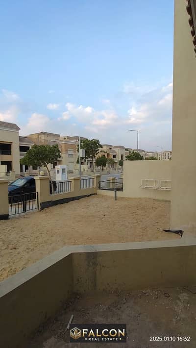 Corner Svilla 239m For Sale Without Dp Installments Up To 12years In Sarai New Cairo Beside Open Air Mall Madinty Minutes From 90 Street