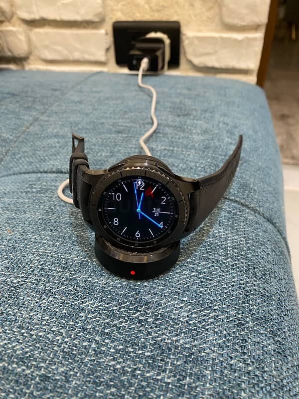 ساعه Samsung gear S3 frontier 0