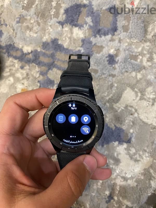 ساعه Samsung gear S3 frontier 8